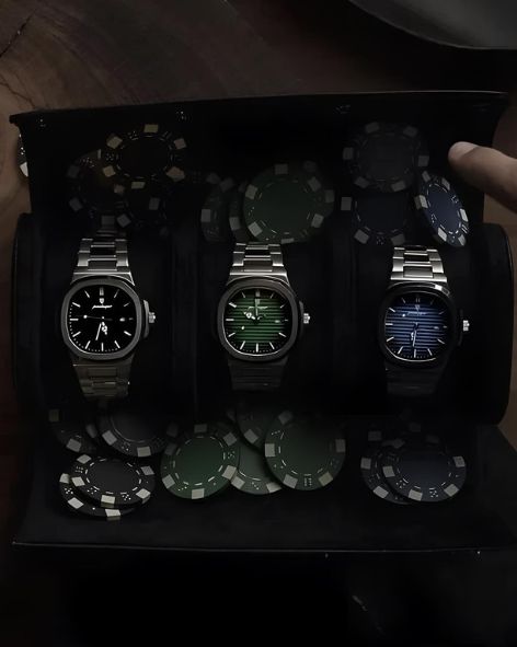 🕔 Reloj Poedagar 613 Verde– Acero Inoxidable