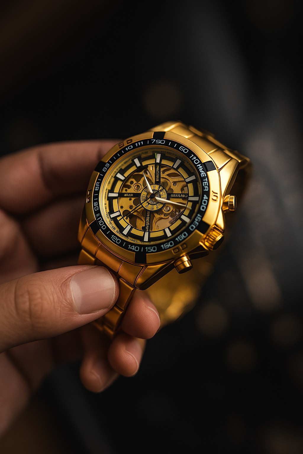 Reloj Gladiador dorado