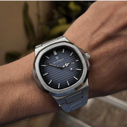 🕔 Reloj Poedagar 613– Acero Inoxidable