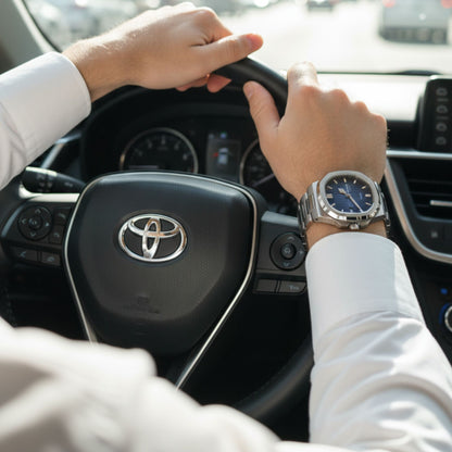 🕔 Reloj Poedagar 613– Acero Inoxidable