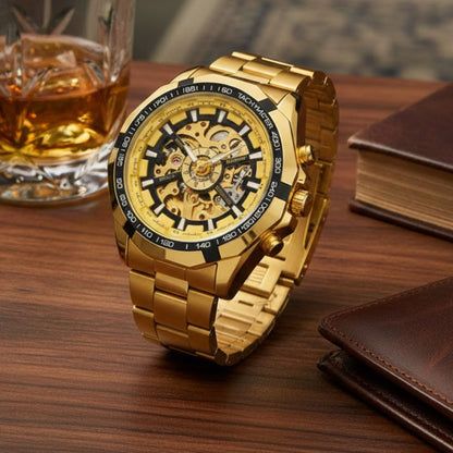 Reloj Gladiador dorado