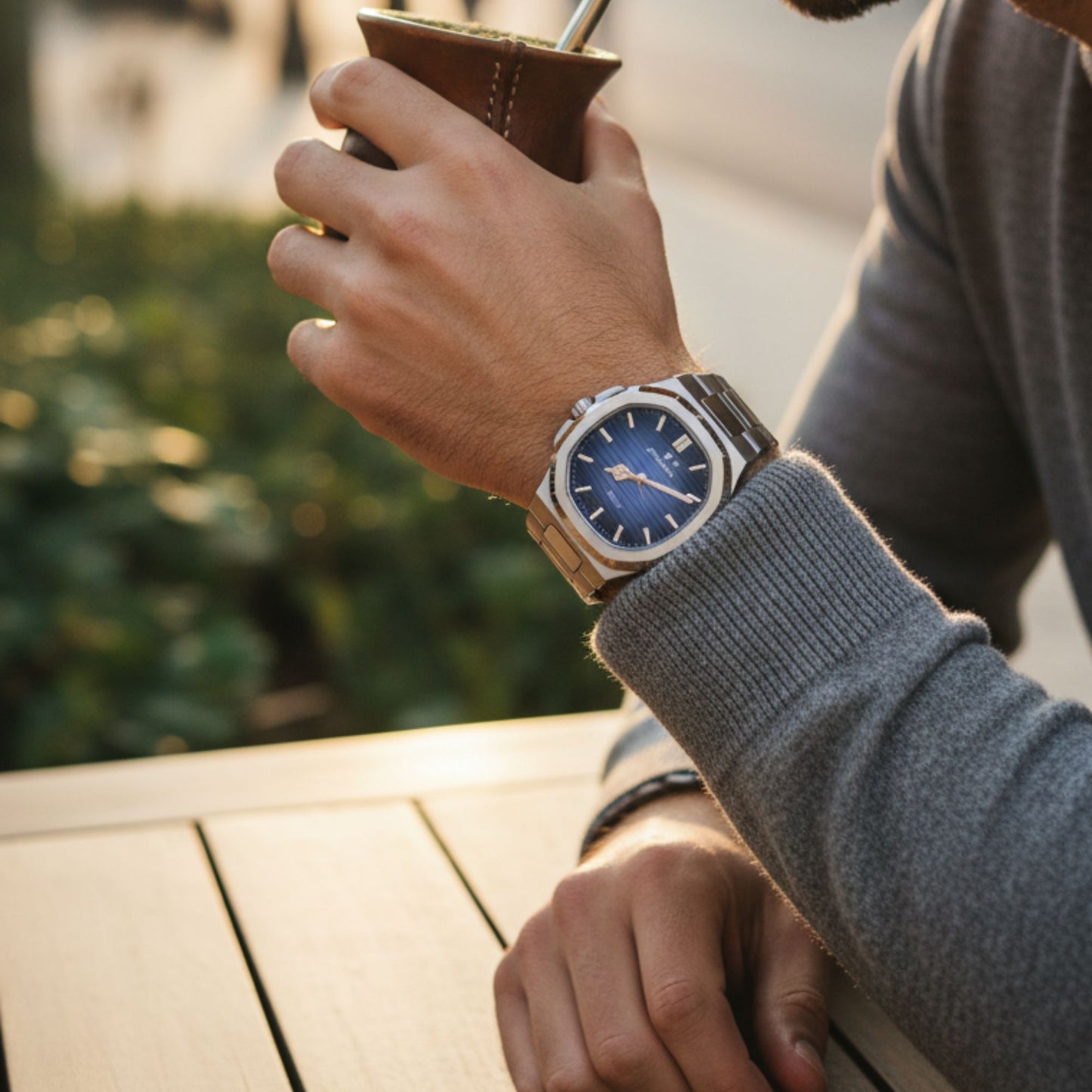 🕔 Reloj Poedagar 613– Acero Inoxidable