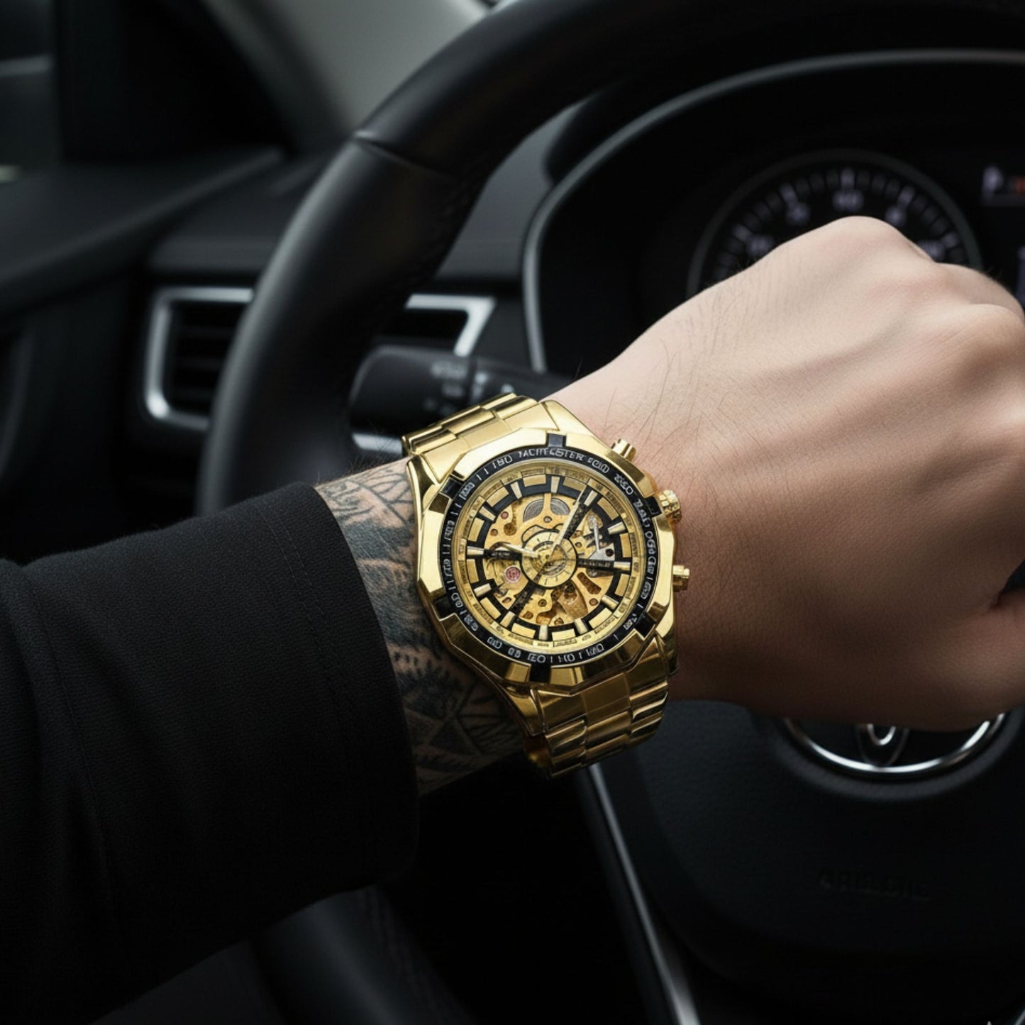 Reloj Gladiador dorado