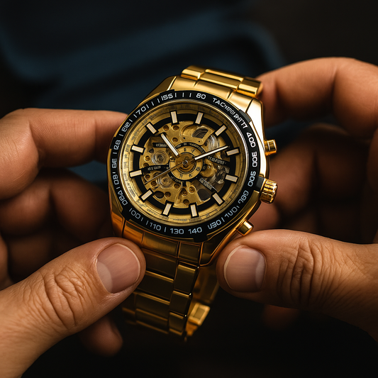 Reloj Gladiador dorado