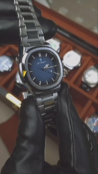 🕔 Reloj Poedagar 613– Acero Inoxidable